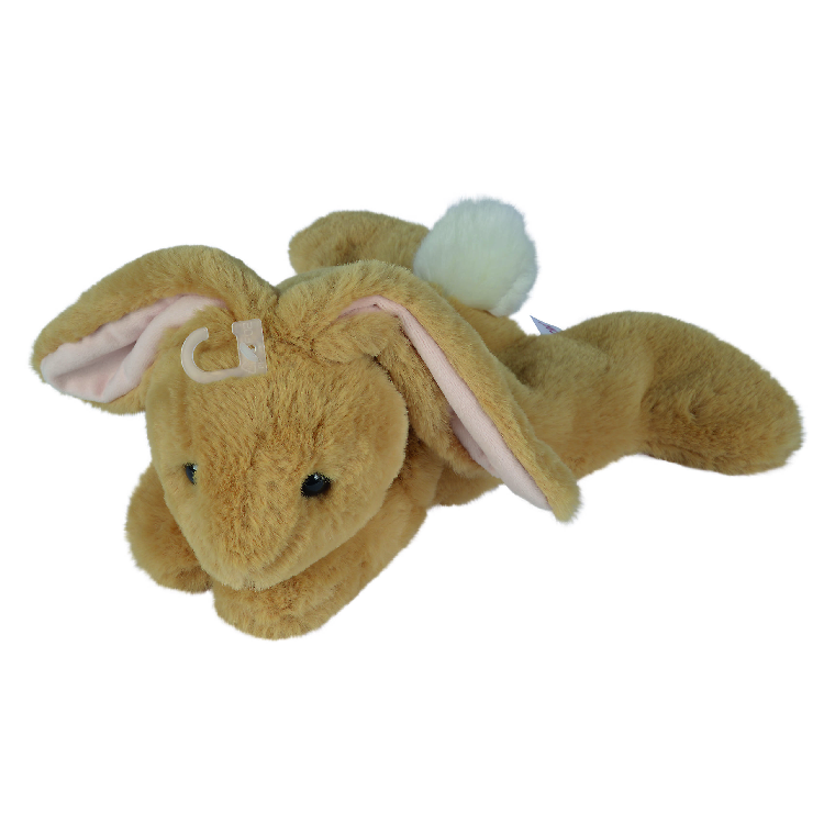  plush lying bunny brown 30 cm 